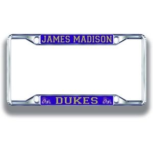 James Madison University auto tag frames